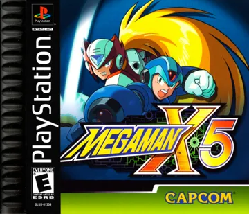 Mega Man X5 (US) box cover front